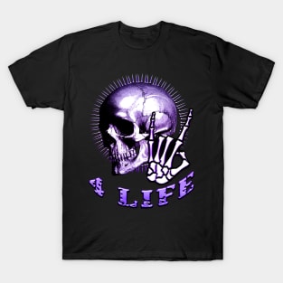 Metal 4 Life Purple T-Shirt